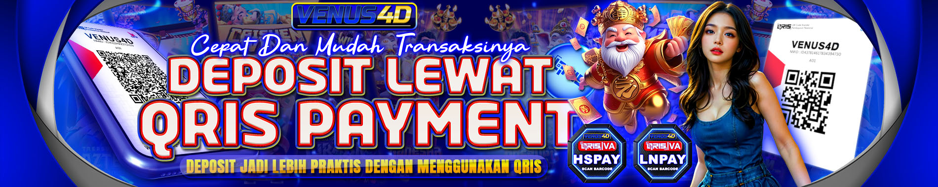 venus4d deposit cepat dengan onpay dan cnpay